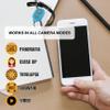 CamKix Wireless Camera Shutter Remote Control for Smartphones  Create Amazing Photos and Selfies (Blue) view 3