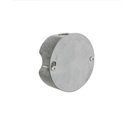 Raco Hubbell 296 1-1/2-Inch Deep 1/2-Inch Side Knockouts 4-Inch Octagon Ceiling Fan Support Box, Silver