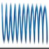 Spiral Coil Binding Spines 8mm x 381mm, Sky Blue, 100/Pack view 1