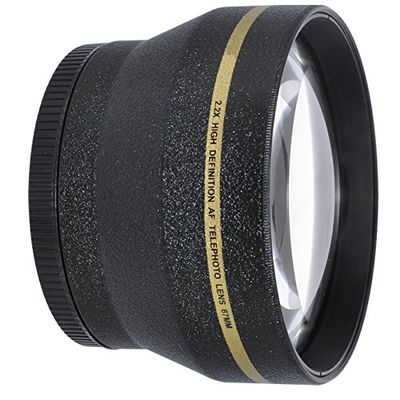 HDStars 67mm Telephoto Conversion Lens for Nikon, Sony, Samsung, Sigma, Fujifilm, Fuji, FUJINON, Tamron, Tokina, Pentax, Carl Zeiss Lens (Fits Lenses with 67MM Filter Thread)