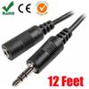 iMBAPrice 12 Feet 3.5 mm Male to Female Stereo Audio Extension Cable for Headphones and Earphones, Smartphones, MP3 Players and More view 3
