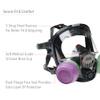 NORTH Honeywell North 7600 Series Niosh-Approved Full Facepiece Silicone Respirator, Small (760008AS) view 4