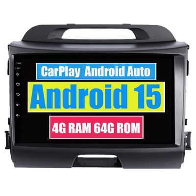 RoverOne 9 Inch Android System Car Stereo System for Kia Sportage R 2011-2016 with GPS Navigation Radio Bluetooth Mirror Link
