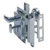 Perko 0918DP0CHR Regular-Bevel Rim Lock Set with Box Strike, Silver view 1