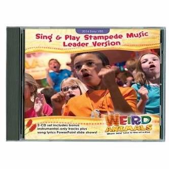 VBS-Disc-Weird Animals-Sing & Play Stampede (2 CD) - Leader Version