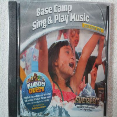 1 X Everest VBS Vacation Bible School Base Camp Sing & Play Music Cd