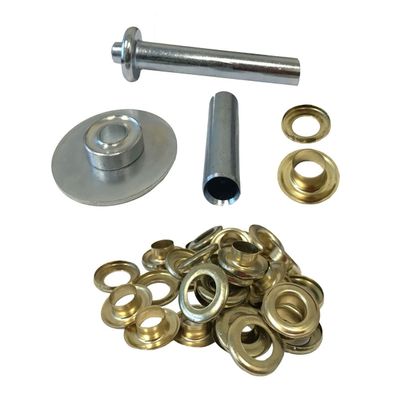 EZ Travel Collection Tarp Grommet Installation Tool with Grommets (30 Grommets Included)