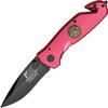 MTECH USA XTREME MX-8017F TACTICAL FOLDING KNIFE 4.5" CLOSED, Red view 1