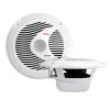 Pyle 16-25' Bay Boat Bluetooth Marine Stereo Receiver, 4 x 150W 6.5'' Marine Speakers (White), 4 Channel Waterproof Amplifier, Amp Install Kit, 18 Gauge 50 FT Speaker Wire, Antenna view 3