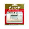 Guard Security 55172 Padlock HD Brass Clad Over Solid Brass Stainless Steel Roller Bolt Weather & Rust Resistant Standard Shrouded Shackle Clamshell Pack, 3-1/4" view 1