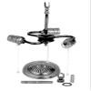 Pull Chain "S" Cluster Wire Canopy Ceiling Fixture view 1