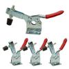 XRPAOWA 4 PCS Toggle Clamp 201B Hand Tool Antislip Horizontal Quick Release view 1
