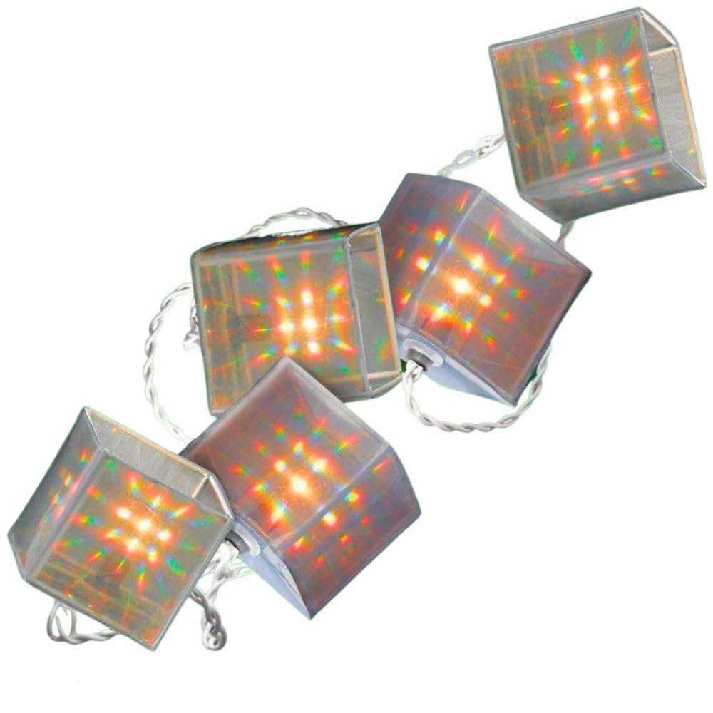 Grasslands Road Amscan 240796 Summer Holographic Square Light Set - 9 1/2 Ft., 1 Pc