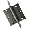 EMBASSY Door Hinge Solid Brass - 3.5 x 3.5 Inch, Heavy Duty, Pewter, Ball Bearings, Rust Resistant Pin, Architectural Designer Grade, Home Improvement, 2 Pack view 2