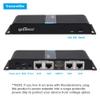 gofanco 1080p 1x4 4 Port HDMI Extender Splitter Over CAT5e/CAT6/CAT7 Ethernet Cable  IR Extension, Up to 40m (130ft) at 1080p 60Hz, 1 in 4 Out (HDMIExt4P) view 3
