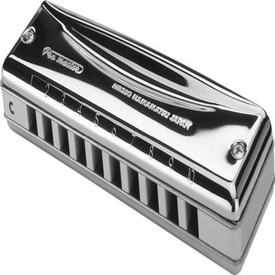 Suzuki MR-350-D Promaster Deluxe 10 Hole Diatonic Harmonica, Key of D
