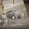 Kohler K-6565-58 Porto Fino Self-Rimming/Undercounter Entertainment Sink, Thunder Grey view 4