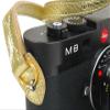 The Artisan and Artist Golden Strap for Leica M & Q Series Cameras view 2
