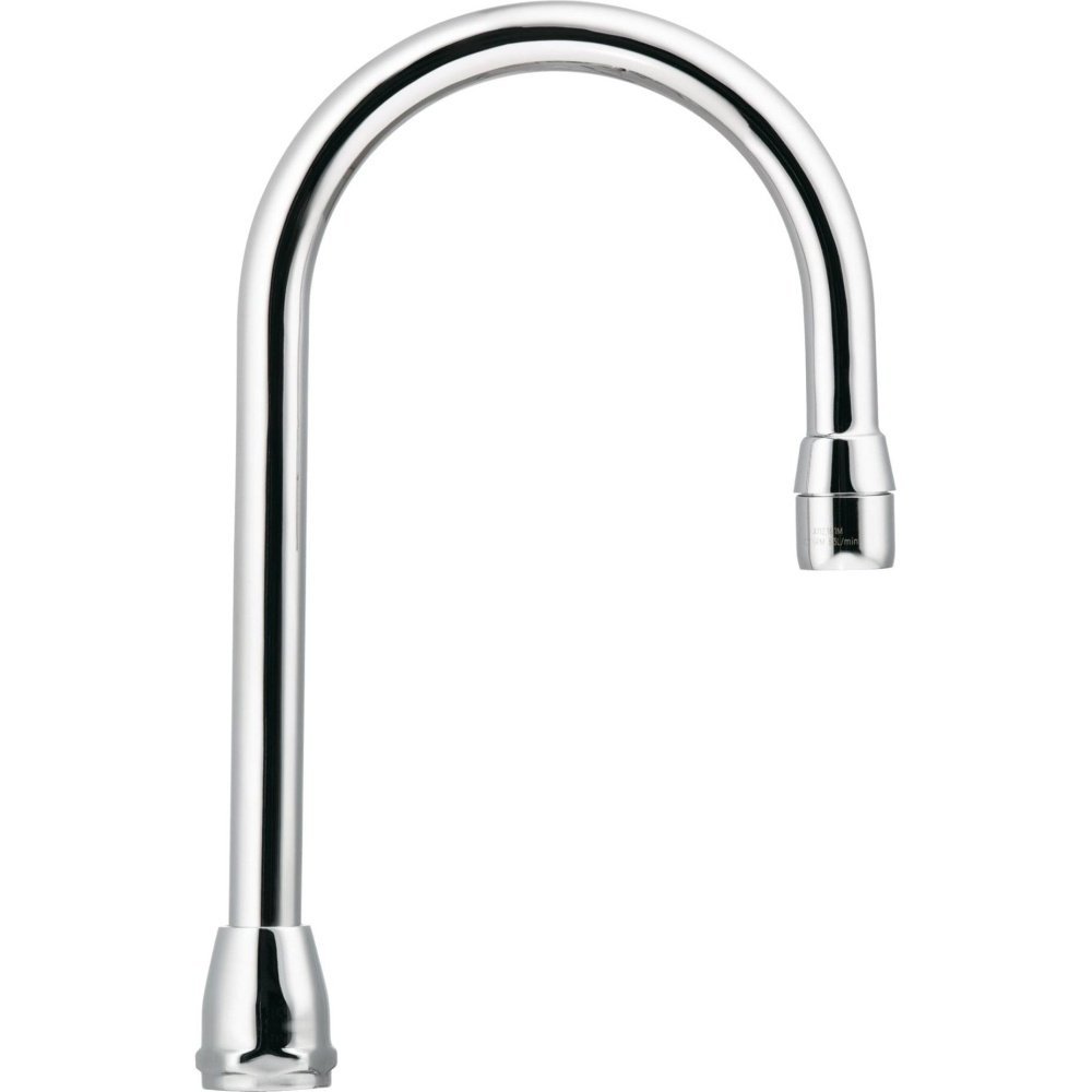 Moen S0020 Commercial M-Dura 3.625-Inch Reach Gooseneck Spout 6.25-Inch to Aerator, Chrome