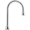 Moen S0020 Commercial M-Dura 3.625-Inch Reach Gooseneck Spout 6.25-Inch to Aerator, Chrome view 1