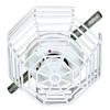 Safety Technology International, Inc. STI-9602 Steel Web Stopper, 9 Gauge Corrosion Resistant Polyester Coated Cage, Surface Mount, 4.25" Depth view 1