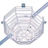 Safety Technology International, Inc. STI-9602 Steel Web Stopper, 9 Gauge Corrosion Resistant Polyester Coated Cage, Surface Mount, 4.25" Depth view 3