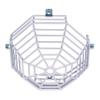 Safety Technology International, Inc. STI-9602 Steel Web Stopper, 9 Gauge Corrosion Resistant Polyester Coated Cage, Surface Mount, 4.25" Depth view 4