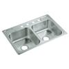 MIDDLETON 33x22x6 DBL BASIN SINK view 1