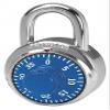 Combination Padlock, Center, Black/Silver view 1