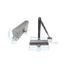 Global Door Controls Commercial Door Closer in Aluminum - Size 2 view 4