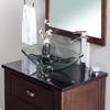 Miseno MNO-C713 Oval 20" Tempered Glass Vessel Bathroom Sink view 3