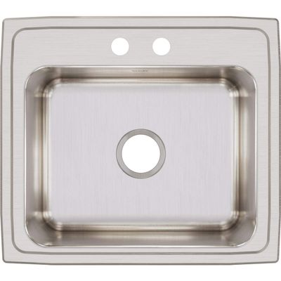 Elkay Lustertone DLR2219102 Single Bowl Top Mount Stainless Steel Sink
