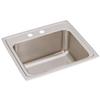 Elkay Lustertone DLR2219102 Single Bowl Top Mount Stainless Steel Sink view 3