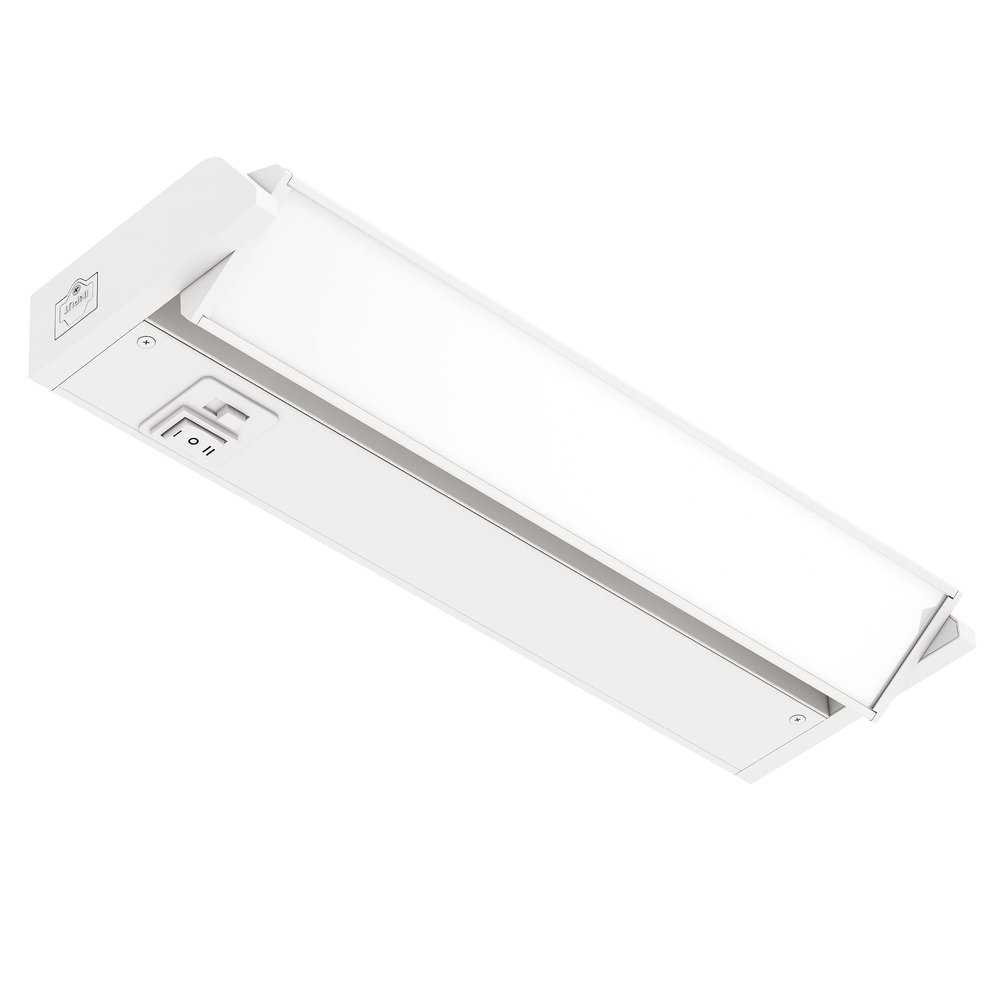 GETINLIGHT 12-Inch Swivel LED Under Cabinet Light, 3-CCT Selectable, White