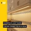 GETINLIGHT 12-Inch Swivel LED Under Cabinet Light, 3-CCT Selectable, White view 4