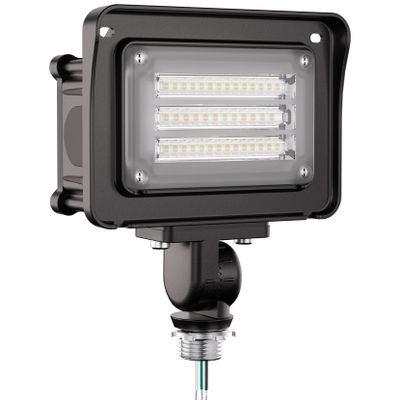 CINOTON 30W 4200LM LED Flood Lights Outdoor, 5000K, ETL Listed, 1 Pack