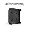 HumanCentric Mount Compatible with Mac mini, Custom Mount Adapter for Wall, Rack, Under Desk, Behind Monitor, 75x75mm and 100x100mm VESA Patterns, Does Not Work with 2024 M4 Mac mini view 2
