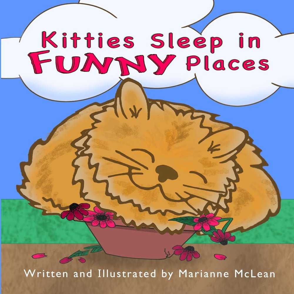Kitties Sleep in Funny Places: ""
