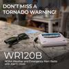 Midland - WR120B - NOAA Emergency Weather Alert Radio - Localized Programming, Trilingual Display, 60+ Emergency Alerts, Alarm, Selectable Alert Tone view 4