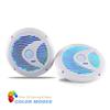 Pyle 6.5 Inch Dual Marine Speakers - IP44 Waterproof and Weather Resistant Outdoor Audio Stereo Sound System with Built-in Led Lights, 150 Watt Power and Polypropylene Cone - 1 Pair (White) view 2