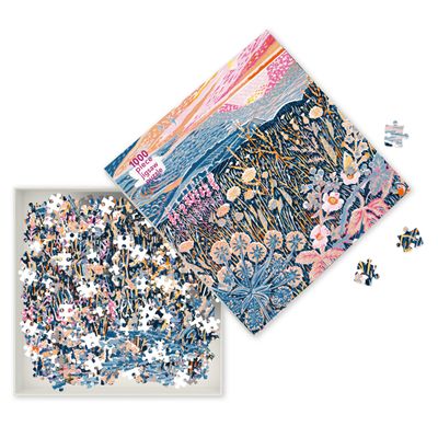 Adult Sustainable Jigsaw Puzzle Annie Soudain: Midsummer Morning: 1000-pieces. Ethical, Sustainable, Earth-Friendly