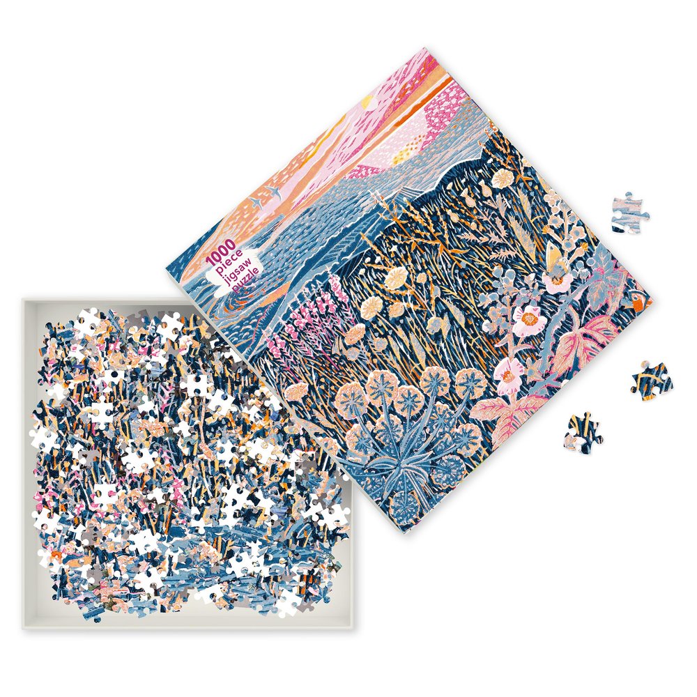 Adult Sustainable Jigsaw Puzzle Annie Soudain: Midsummer Morning: 1000-pieces. Ethical, Sustainable, Earth-Friendly