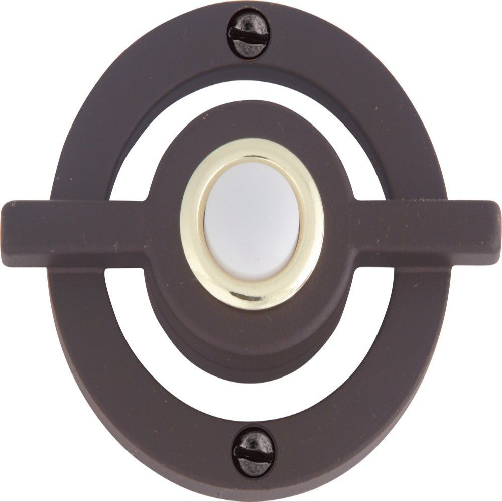 Modern Avalon Push Button Aged Bronze