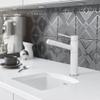 BLANCO, White 440205 DIAMOND SILGRANIT Drop-In or Undermount Bar Sink, 15" X 15" view 2