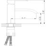 American Imaginations AI-15213 Rectangle Vessel Set with Single Hole CUPC Faucet, 16.25" x 12", White view 2