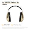 3M Peltor H6AV Optime 95 Over the Head Noise Reduction Earmuff, Hearing Protection, Ear Protectors, NRR 21dB, Ideal for Machine Shops and Power Tools, Beige view 3