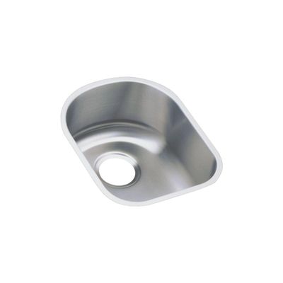 Elkay ELUH1317 Lustertone Classic Single Bowl Undermount Stainless Steel Sink