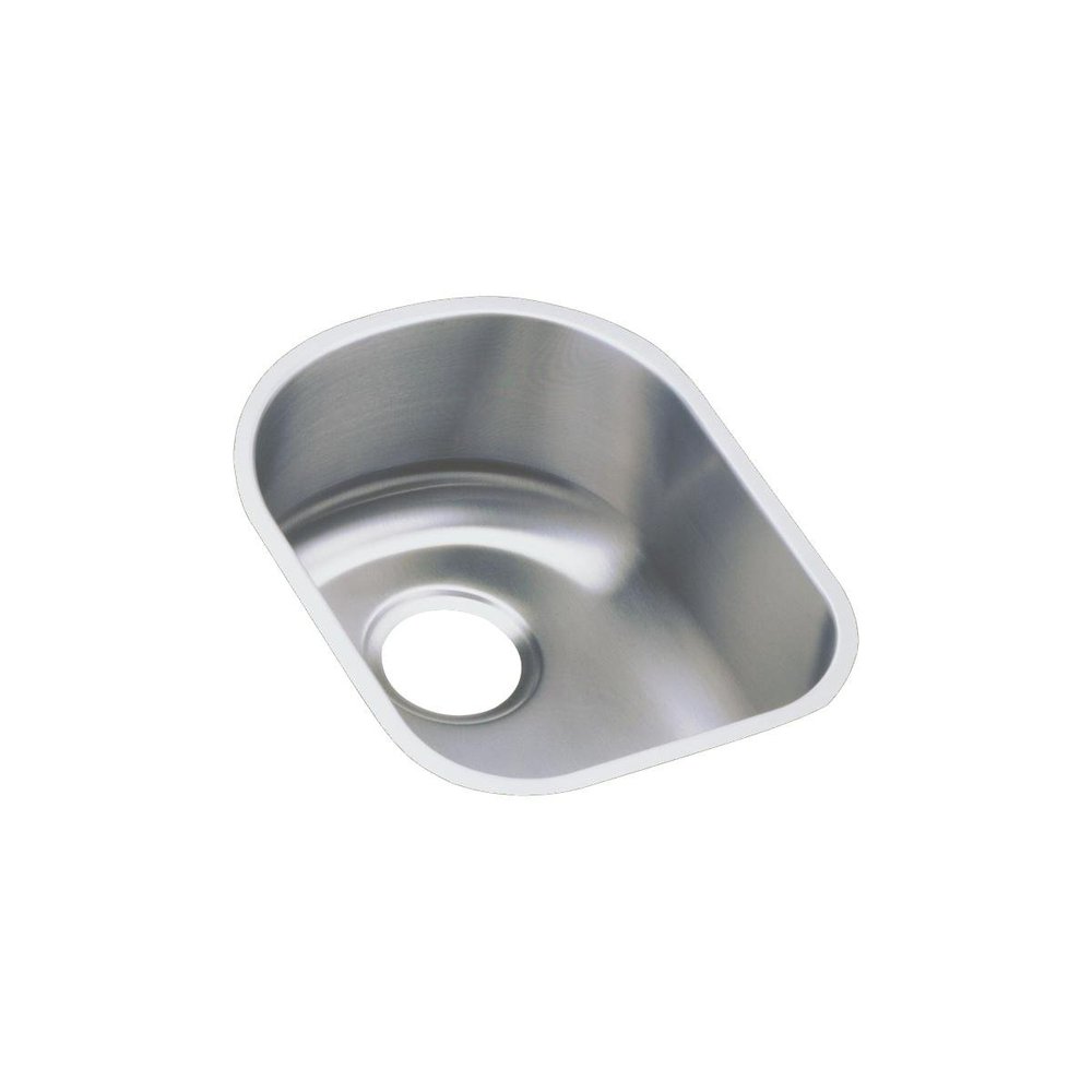 Elkay ELUH1317 Lustertone Classic Single Bowl Undermount Stainless Steel Sink