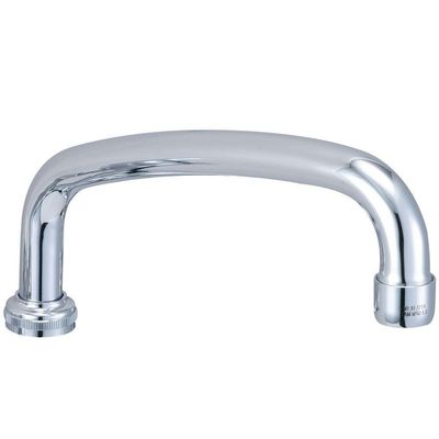 Central Brass SU-363-RA 8 inch Swivel Tube Spout with Aerator,