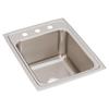 Elkay Lustertone DLR1722103 Single Bowl Top Mount Stainless Steel Sink view 1